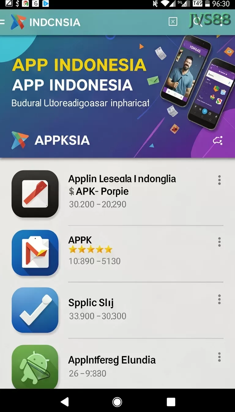 Cuplikan layar TALAS89 — halaman utama